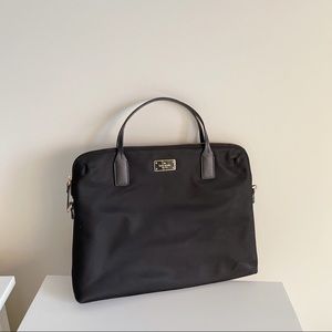 Black Kate Spade ♠️ nylon laptop bag